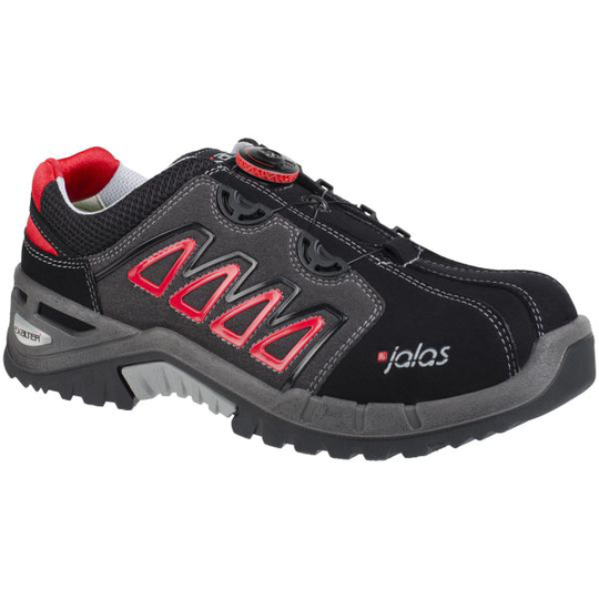 Jalas 9548 Exalter Easyroll Turvakengät S3, BOA, musta/punainen Koko 40