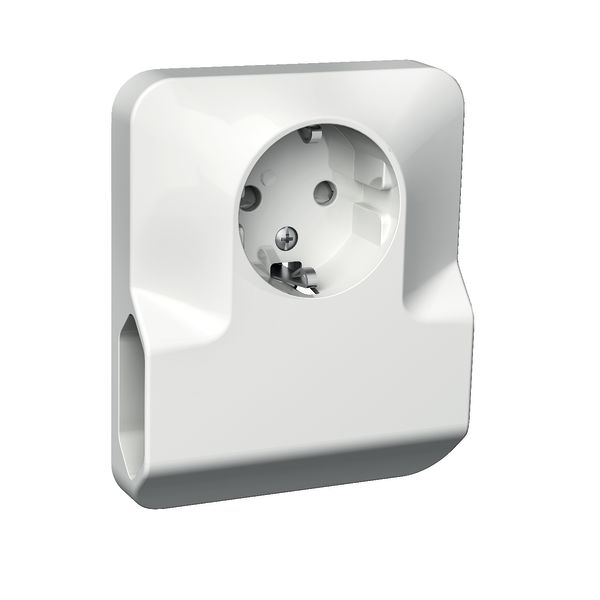 Schneider Electric Exxact Seinäpistorasia 1x maadoitettu, 2x luokka II Ei jaettua kantaa