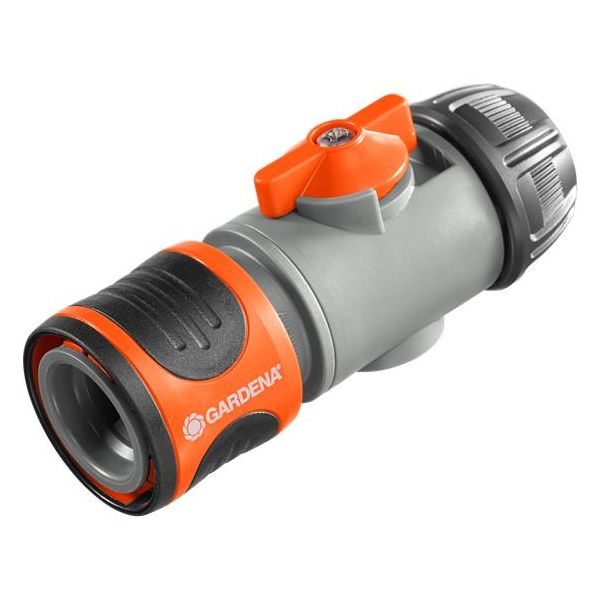 Gardena 2942 Letkuliitin sisältää säätöventtiilin, 13 mm