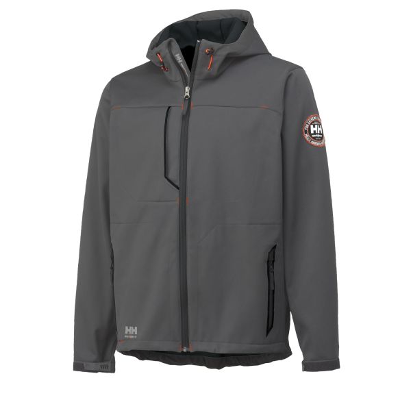 Helly Hansen Workwear Leon Softshelltakki tummanharmaa XS