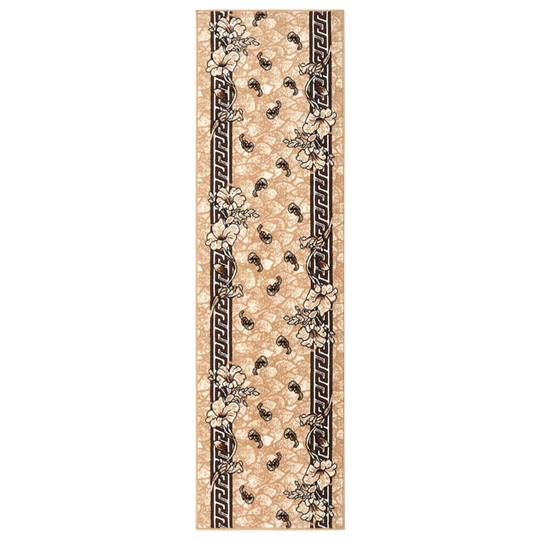 vidaXL Käytävämatto BCF beige 100x400 cm