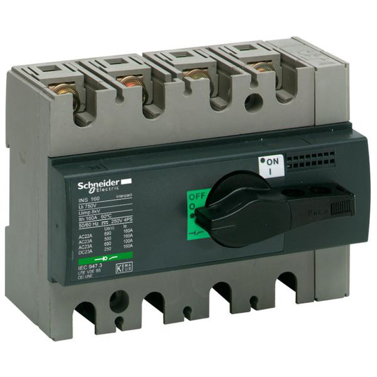 Schneider Electric 28911 Kuormankytkin 0–690 V 125 A, 4-napainen