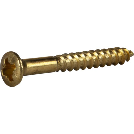 ESSVE 525175 Puuruuvi TKFX, messinki 3,5 x 30 mm, 10 kpl