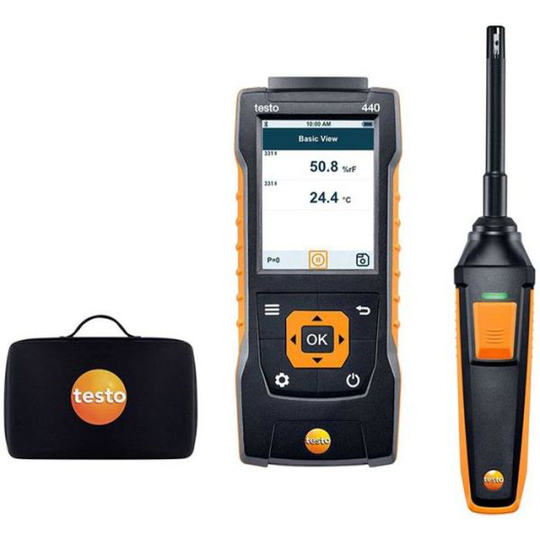 Testo 440 Kosteusmittarisarja sis. Bluetooth