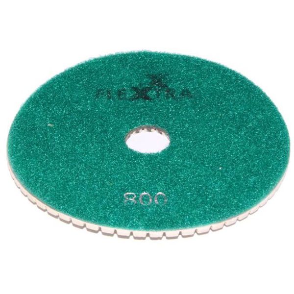Flexxtra 100.249 Timanttihiomalaikka 125 x 4 mm, märkä/kuiva Grit 800