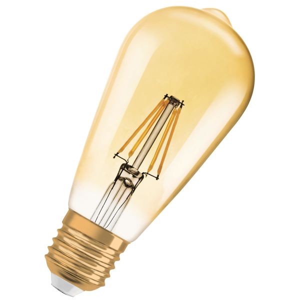 Osram Vintage 1906 LED-valo 7,5W, E27, 2500K