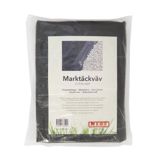 Nyby Bruk 6650 Maanpeitekangas 100 g/m², musta 2x5 m
