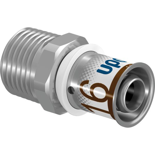 Uponor S Press Plus 1899410 Sovitin suora, ulkokierre 16 x 10 mm