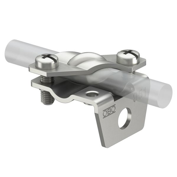 Obo Bettermann 5051509 Maadoitusliitin asennusreikä Ø9 mm