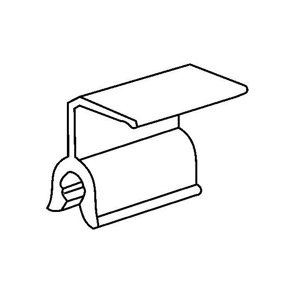 Schneider Electric 5592221 Kuituklipsi vihreää muovia