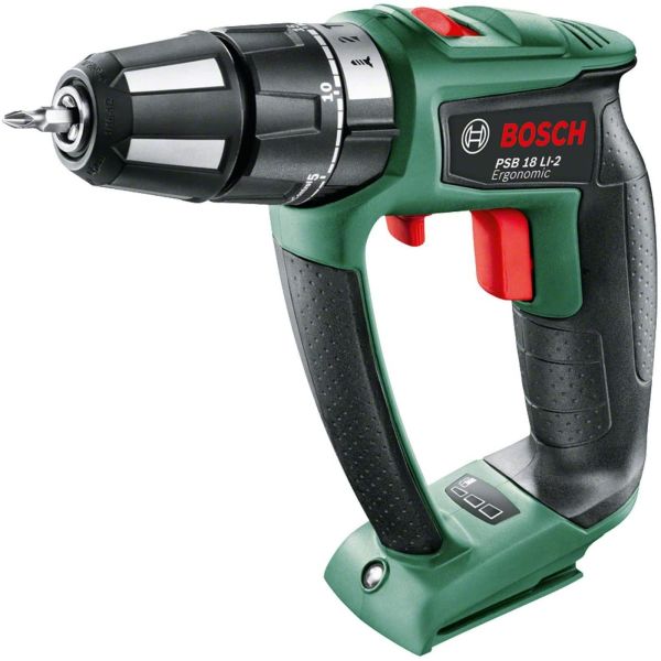 Bosch DIY PSB 18 LI-2 ERGO Iskuporakone ilman akkua ja laturia