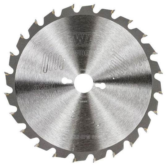 Dewalt DT4311-QZ Pyörösahanterä 250 x 30 mm, 24T