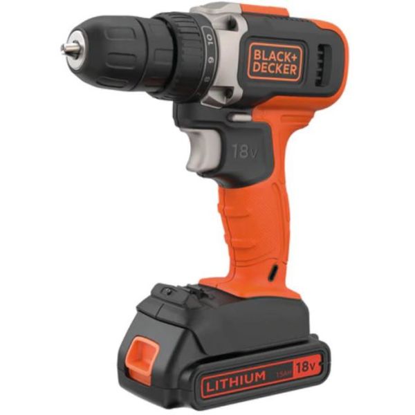 Black & Decker BCD003C1-QW Iskevä ruuvinväännin sis. akun ja laturin