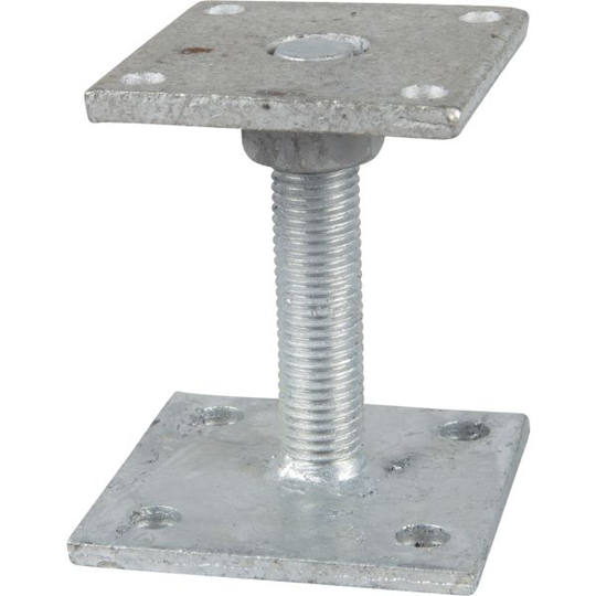 ESSVE 451655 Tolppakenkä säädettävä, 90x90x100 mm