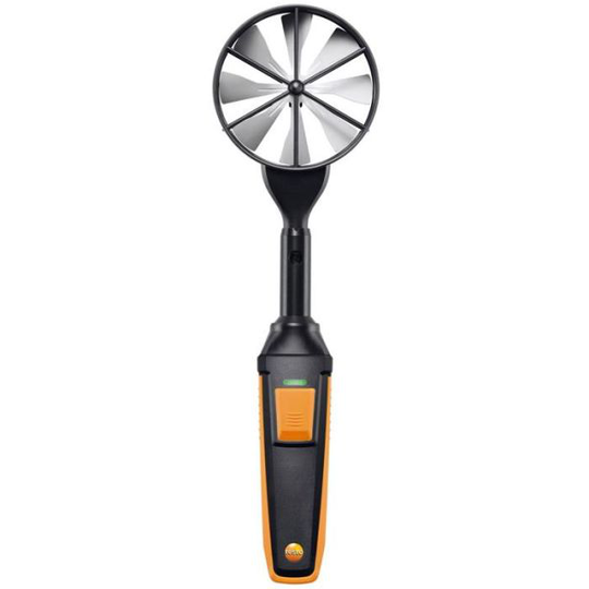 Testo 06359371 Siipipyöräanturi erittäin tarkka, Bluetoothilla