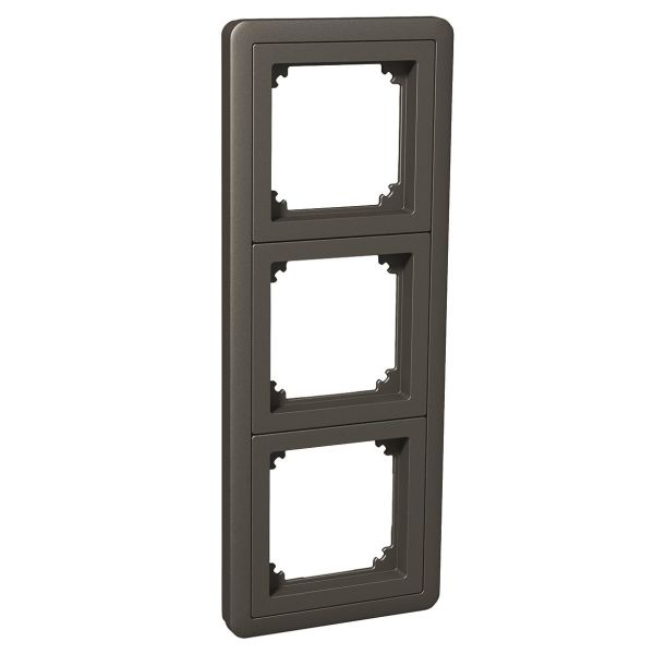 Schneider Electric WDE003803 Yhdistelmäkehys IP20, upotettuun tai pinta-asennukseen 229 mm, antrasiitinharmaa