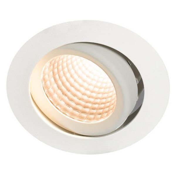 Hide-a-Lite Optic XL Downlight-valaisin 15W, kallistus, tune, dali-liitäntälaite