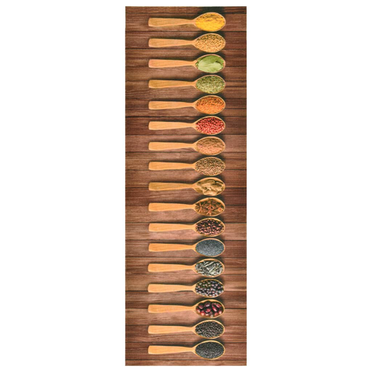 vidaXL keittiön pestävä lattiamatto Spoon 60x180 cm