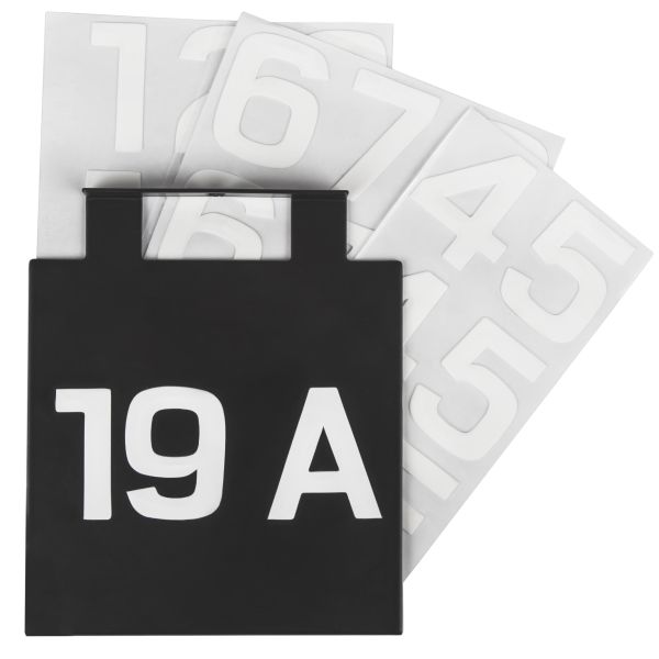 Hide-a-Lite 7703335 Numerokyltti Edge/Cube Antrasiitti