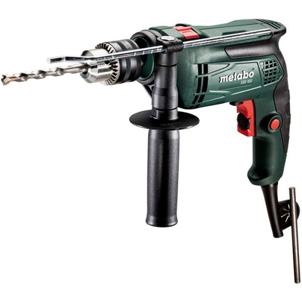 Metabo SBE 650 Iskuporakone mukana kuulakehäistukka, 600 W
