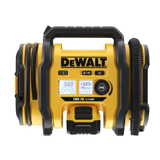 Dewalt DCC018N Ilmapumppu ilman akkua ja laturia