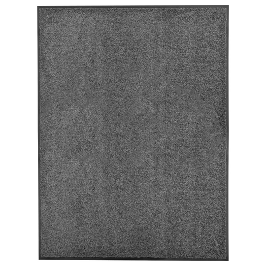 vidaXL Ovimatto pestävä antrasiitti 90x120 cm