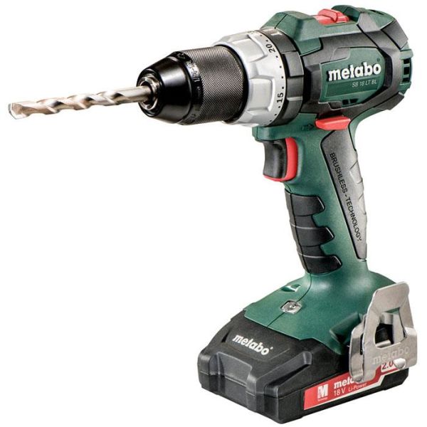 Metabo SB 18 LT BL Iskuporakone 2,0 Ah akuilla ja laturilla