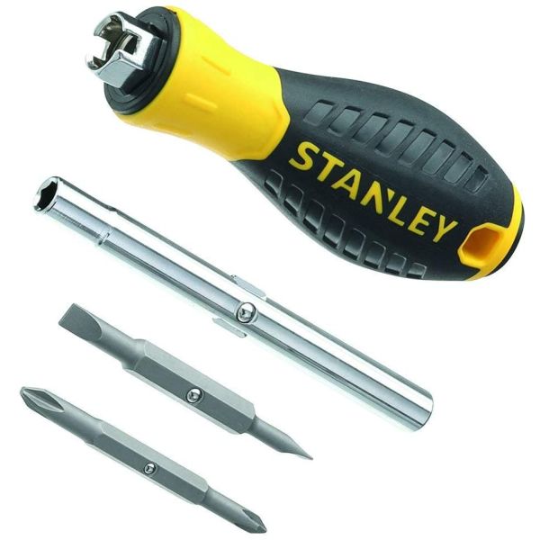 STANLEY 0-68-012 Ruuvitaltta mukana kärjet
