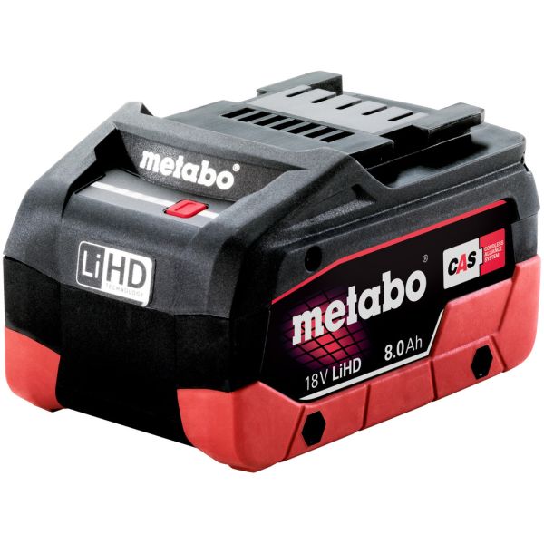 Metabo 18V LiHD Akku 8,0Ah