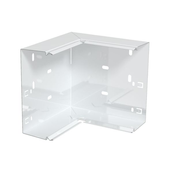 Obo Bettermann 6249647 Sisäkulma sähkösinkitty, valkoinen 150 x 60 mm
