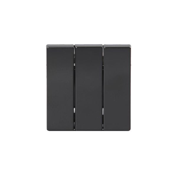 ABB 1783-81 3-osainen vipu 3x1-napainen Antrasiitti