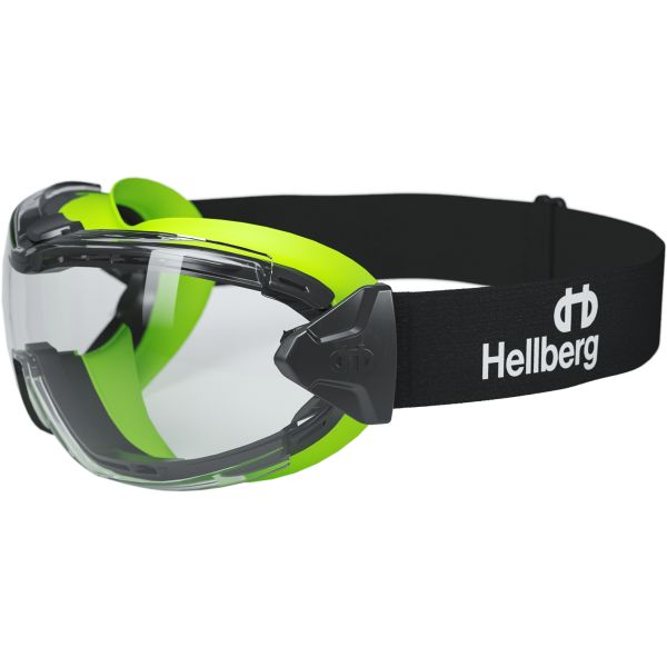 Hellberg Neon+ Suojalasit ELC, meripihkanväriset