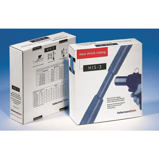 Hellermann Tyton HIS-3 Kutistesukka 1,5/0,5 mm, 10 m Punainen