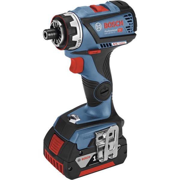 Bosch GSR 18V-60 FC Ruuvinväännin Mukana istukkalisäosa