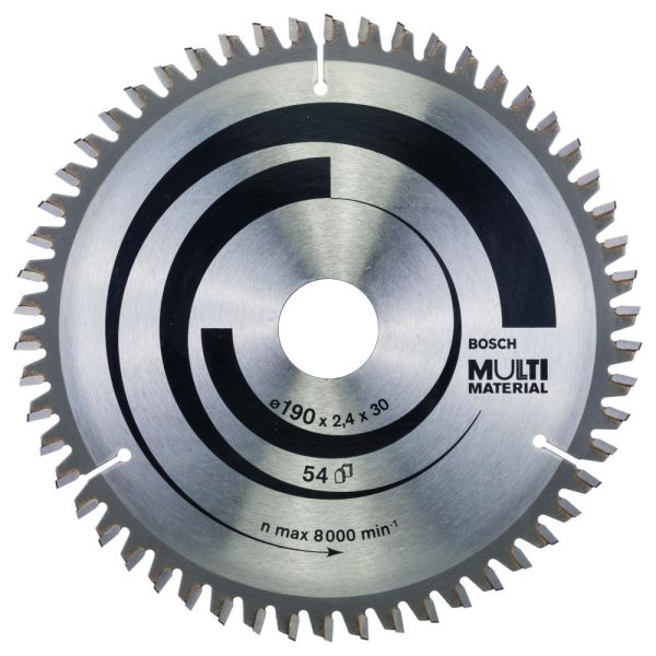 Bosch 2608640509 Sahanterä 190 x 2 x 30 mm, 54T