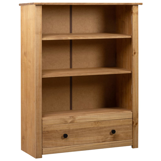 vidaXL Kirjahylly 80x35x110 cm täysi mänty Panama-sarja