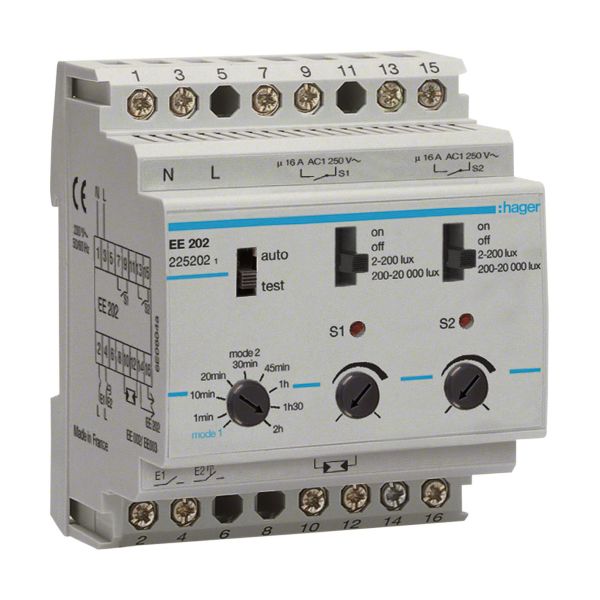 Hager EE202 Valorele 2-20000 lx, 230V, IP20