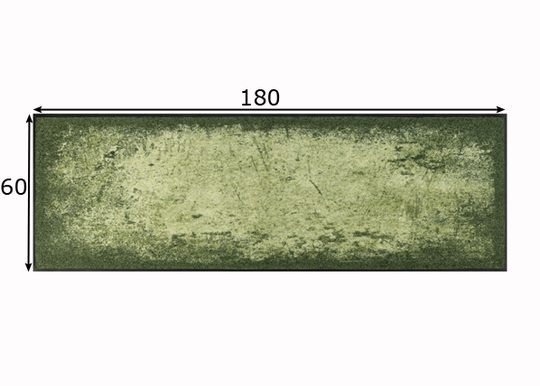 Matto Shades of Green 60x180 cm