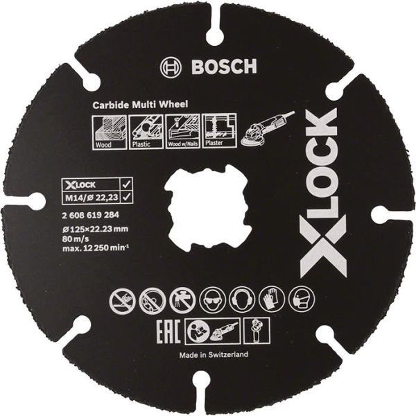 Bosch Carbide Multi Wheel Katkaisulaikka X-LOCK 115 × 1 × 22,23 mm
