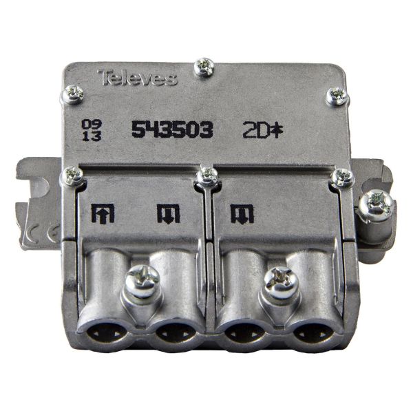 Televes 543503 Jakelija EasyF-liitännällä 4,4 dB