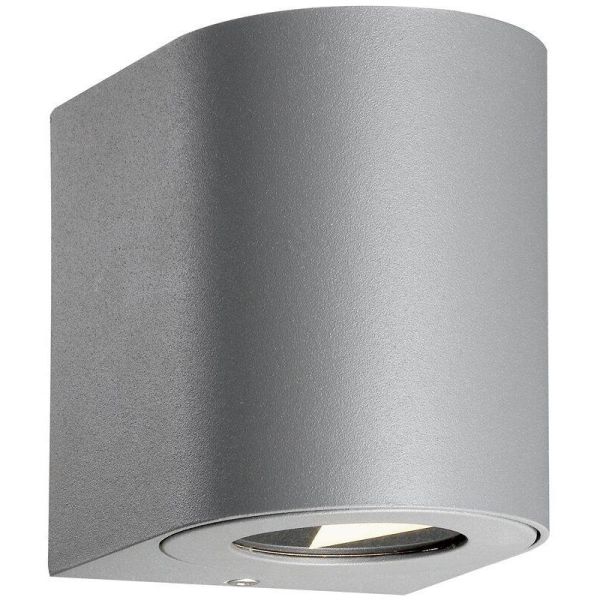 Nordlux CANTO 49701010 Seinävalaisin 2x5W LED, IP44, 2700K Harmaa