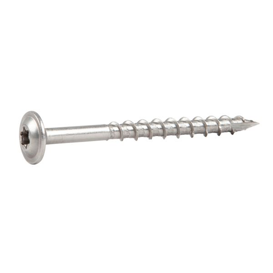 ESSVE 113376 Puuruuvi WAF, 10 mm Ø, A4 40 mm, 50 kpl
