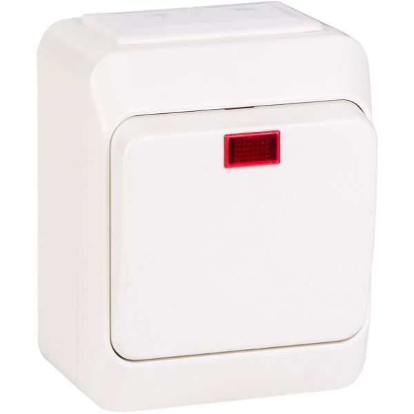 Schneider Electric 183504300 Painike lampun kanssa, AQ-S PV