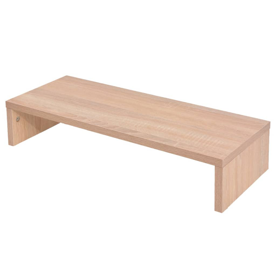 vidaXL Näyttökoroke lastulevy 60x23,5x12 cm Beige