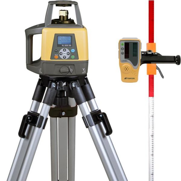 Topcon RL-200 2S Pyörivä laser, paketti