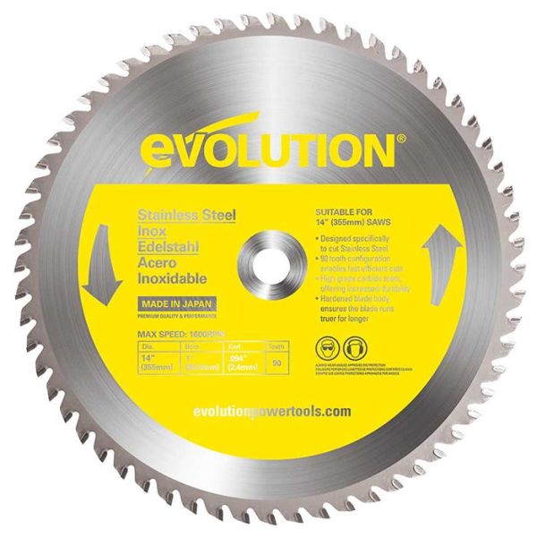 Evolution EV355R Sahanterä 355x2,4x25mm, 90T