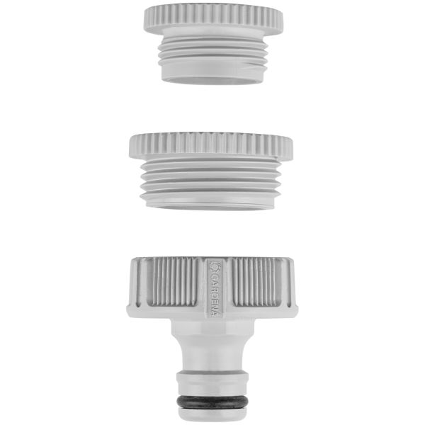 Gardena 18204-24 Hanaliitin 1", sovitin 3/4" ja 1/2"