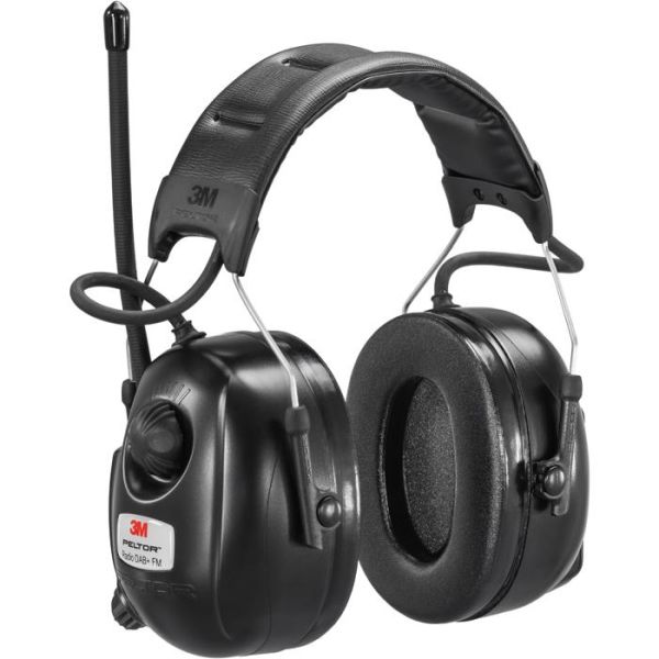 3M Peltor DAB+ FM Radio Kuulonsuojain sis. päälakisangan