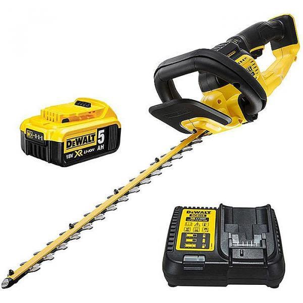 Dewalt DCMHT563P1-QW Pensasleikkuri mukana 5 Ah-akku ja laturi
