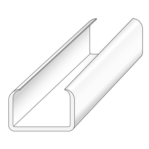 Norwesco 850203 Kiinnityslista itsekiinnittyvä, 10 kpl 5.3 x 6 x 1500 mm